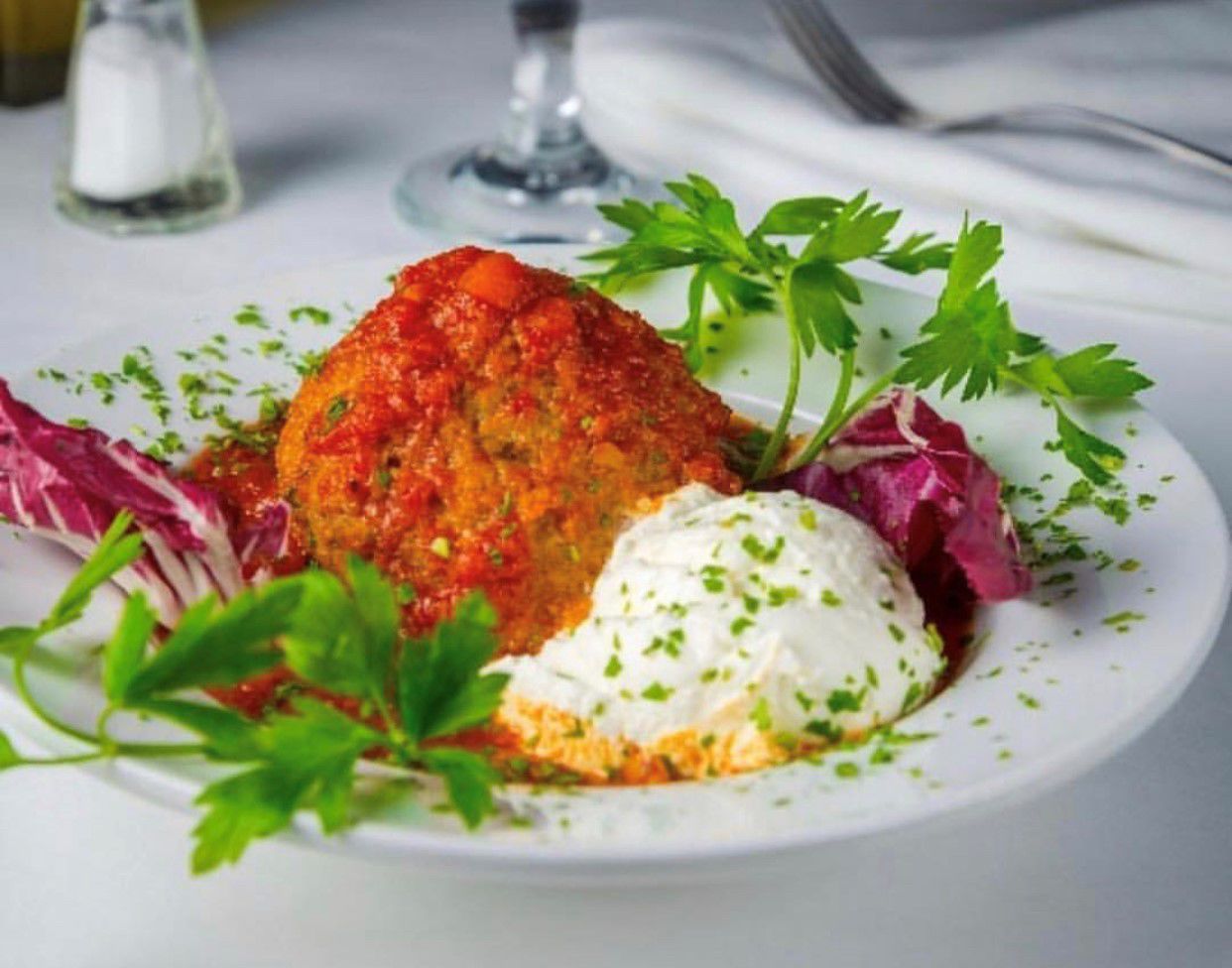 Randazzo's Famous homemade meatball